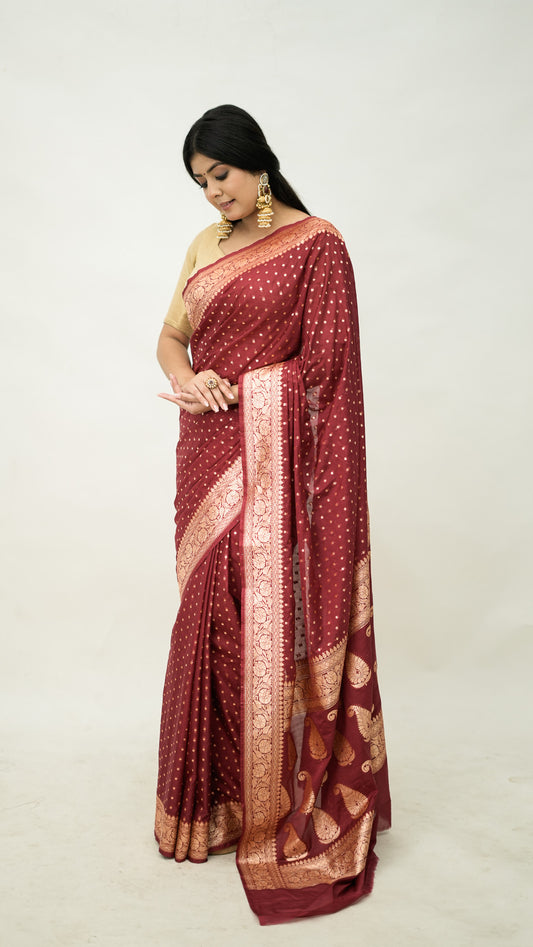 Banarasi Semi Georgette Kataan Saree