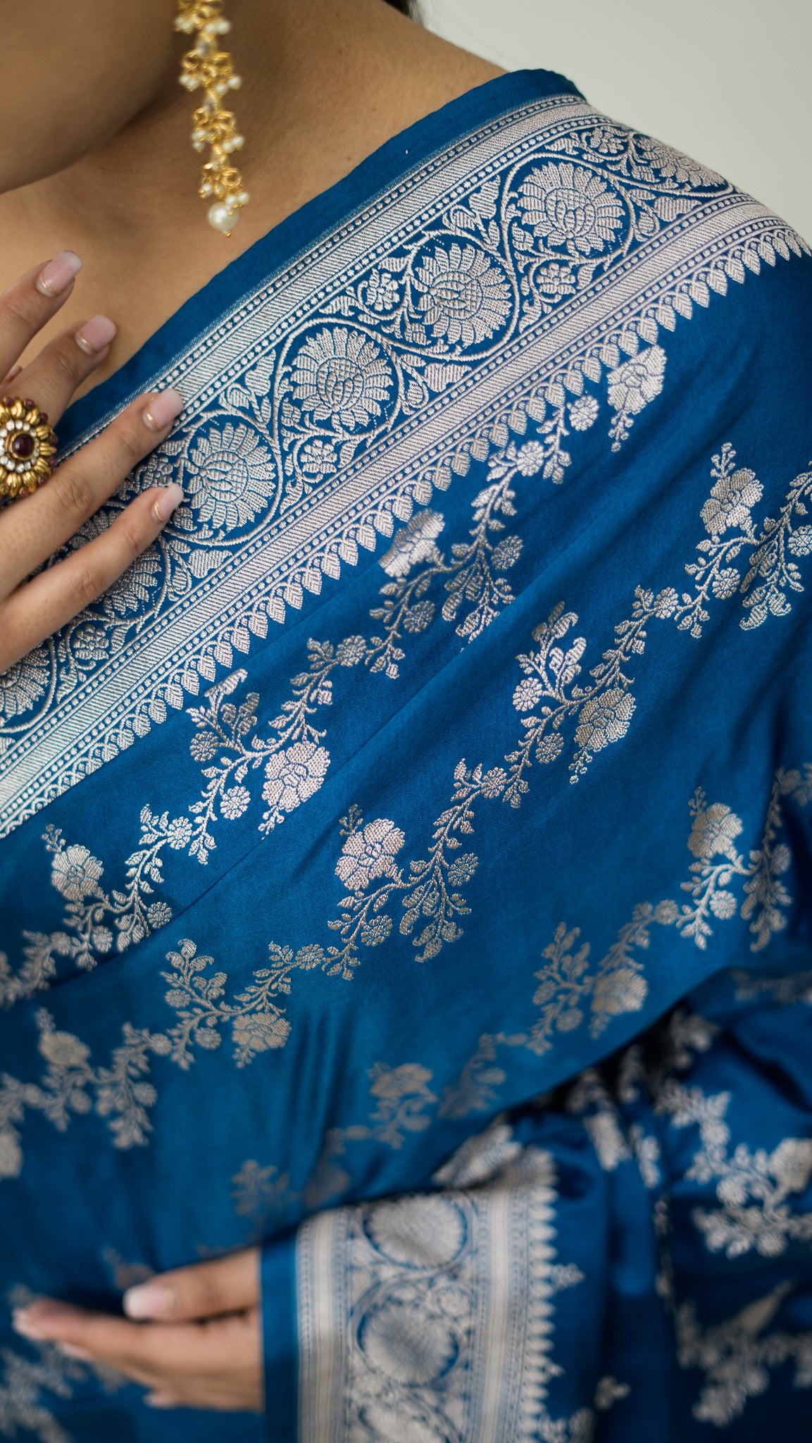 Banarasi Mashru Silk Saree