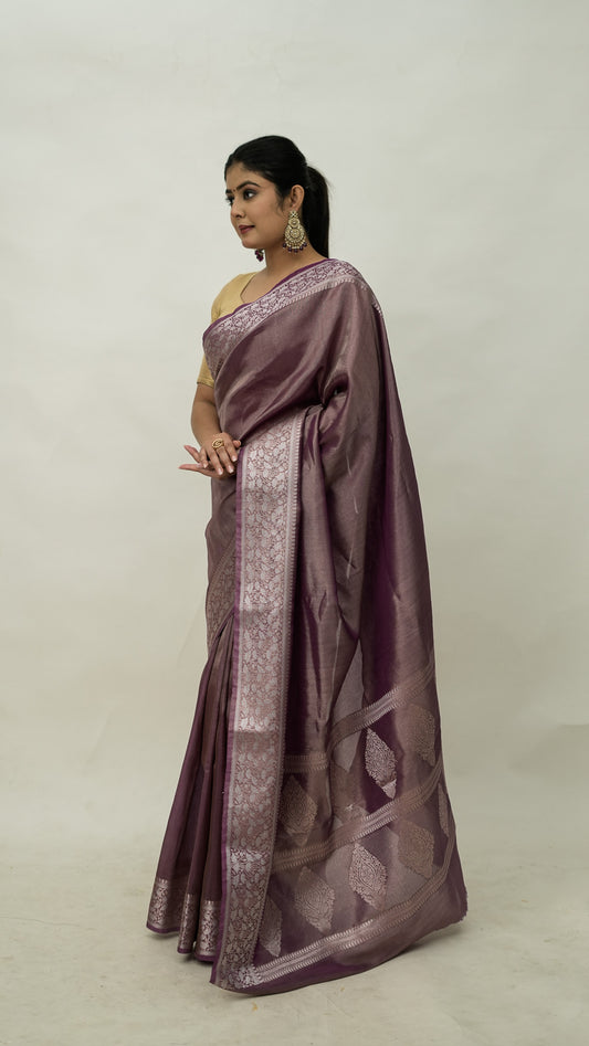 Diamond Soft Tissue Border Saree