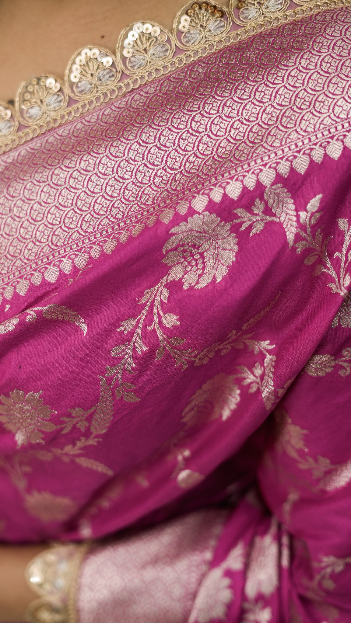 Banarasi Mashru Kataan Silk Soft Fancy Saree