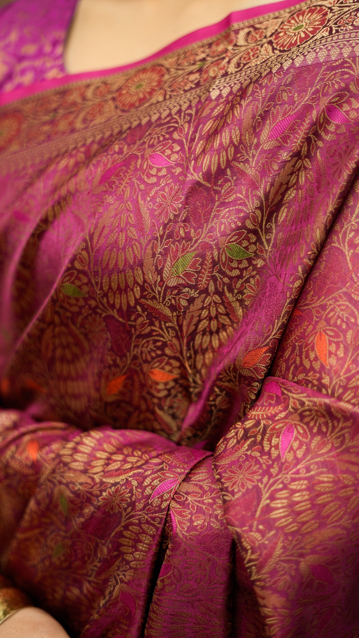 Katan Silk Jamdani Saree