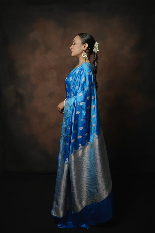 Mashru Katan Silk Saree