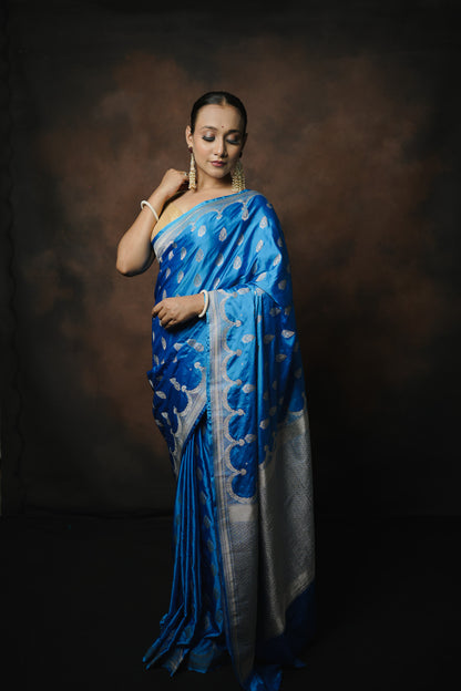 Mashru Katan Silk Saree