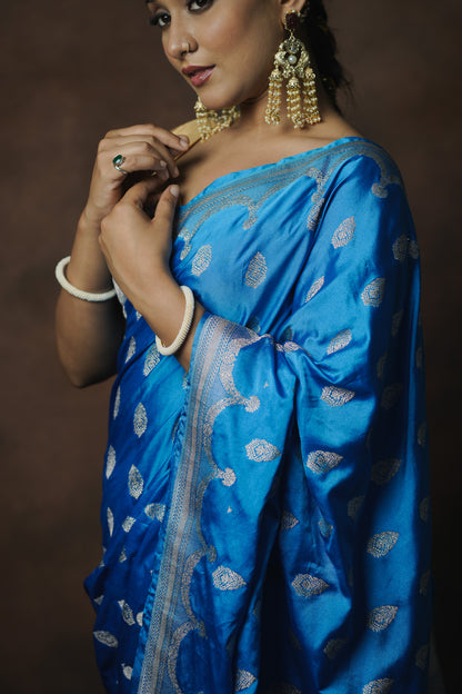 Mashru Katan Silk Saree
