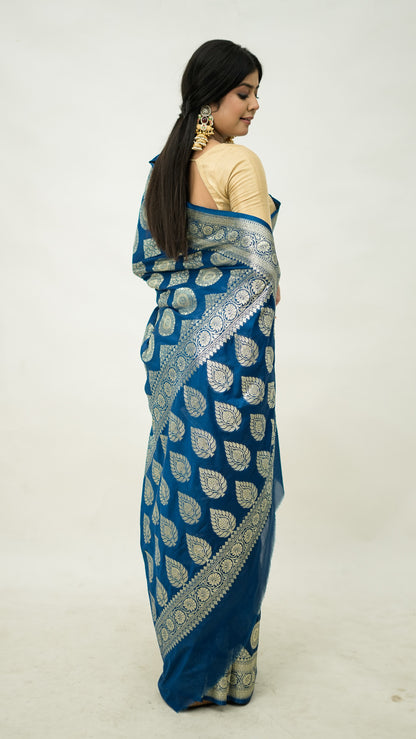Banarasi Semi Georgette Kataan Saree