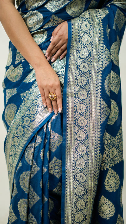 Banarasi Semi Georgette Kataan Saree