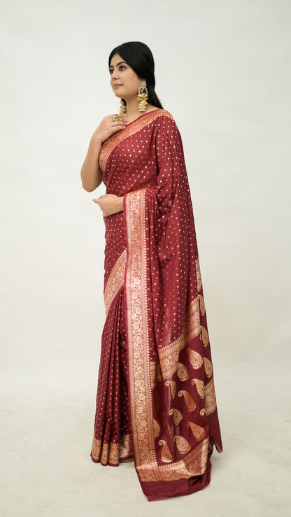 Banarasi Semi Georgette Kataan Saree