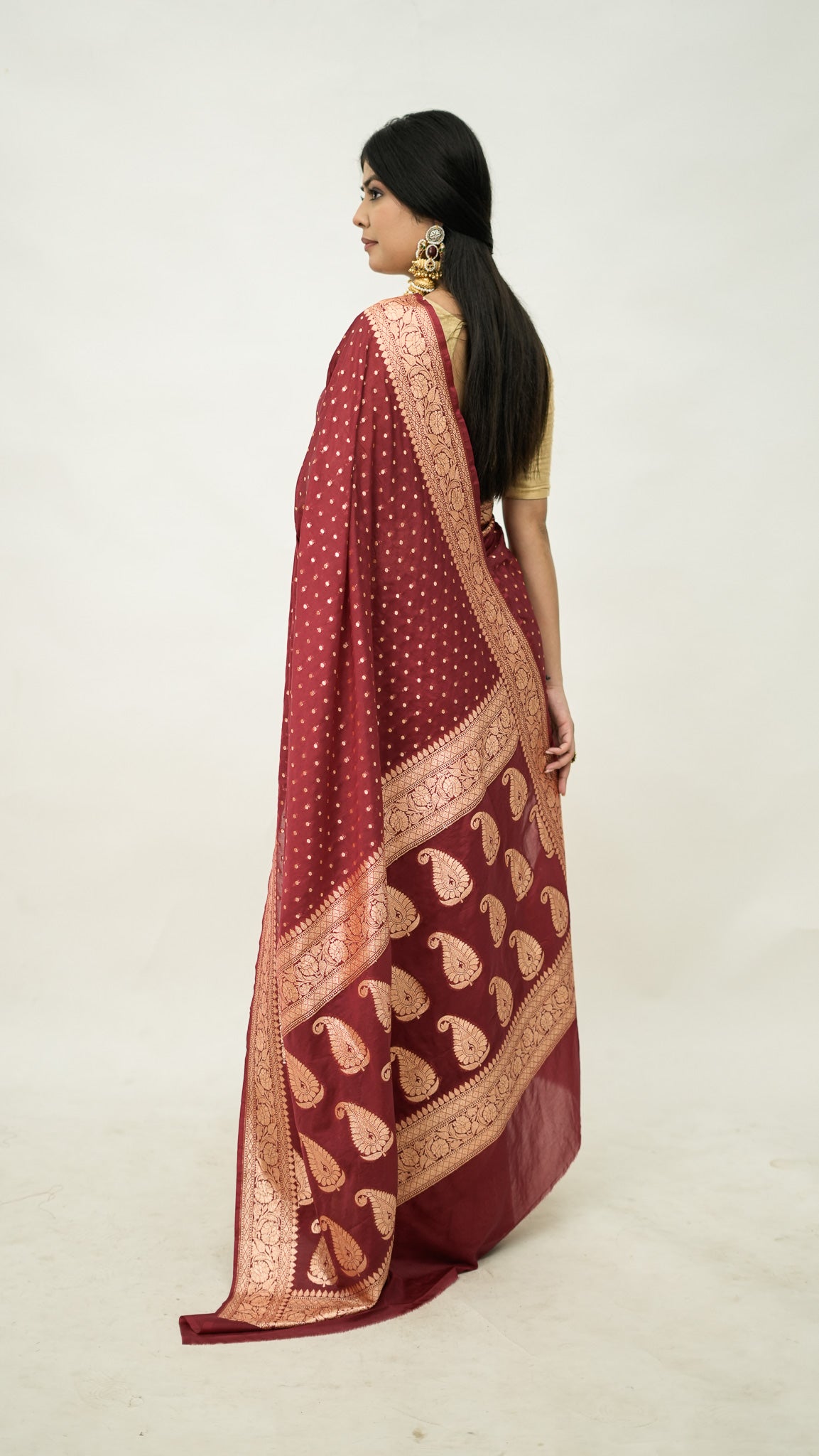 Banarasi Semi Georgette Kataan Saree