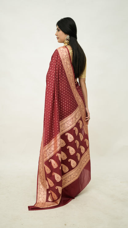 Banarasi Semi Georgette Kataan Saree