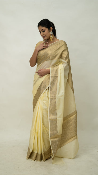 Warm Silk Border Saree