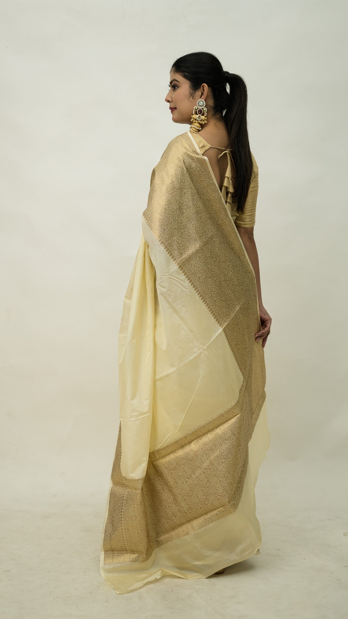 Warm Silk Border Saree
