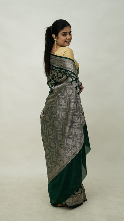 Banarasi Georgette Kataan Saree