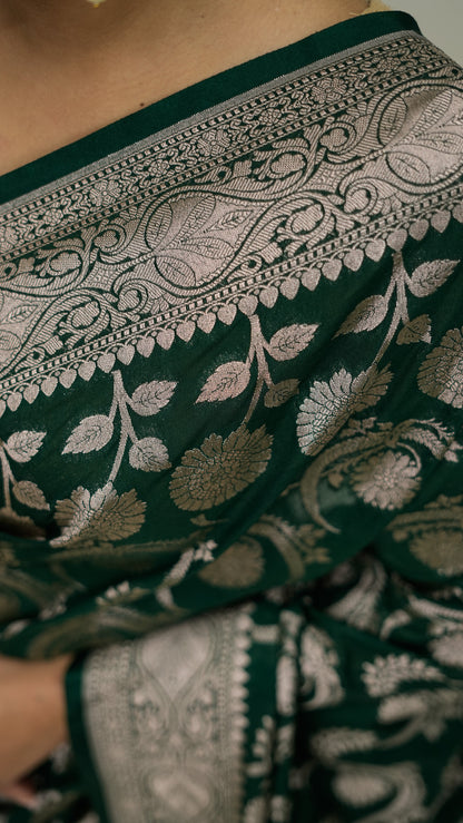Banarasi Georgette Kataan Saree