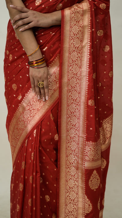 Banarasi Georgette Kataan Silk Saree