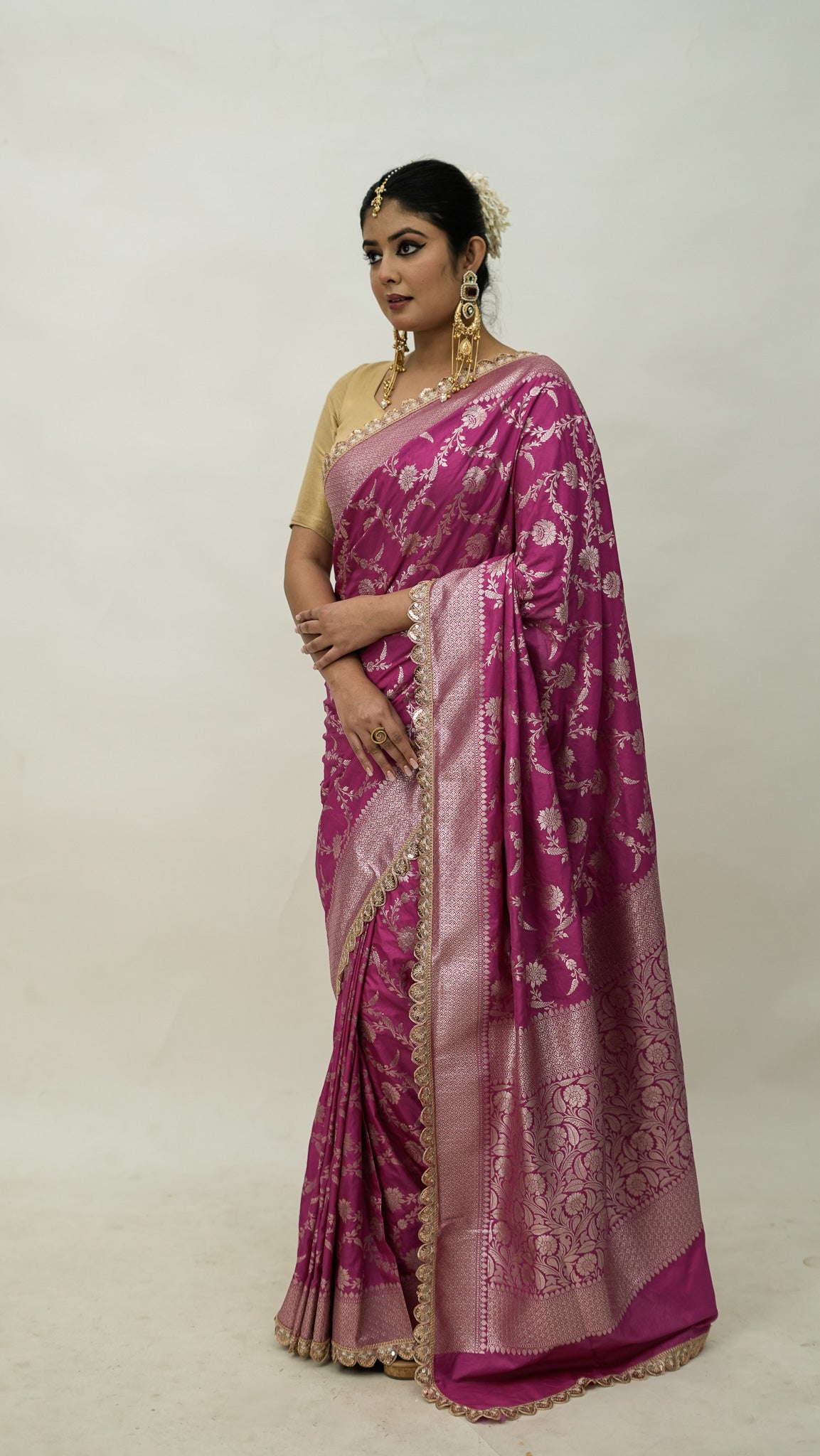 Banarasi Mashru Kataan Silk Soft Fancy Saree