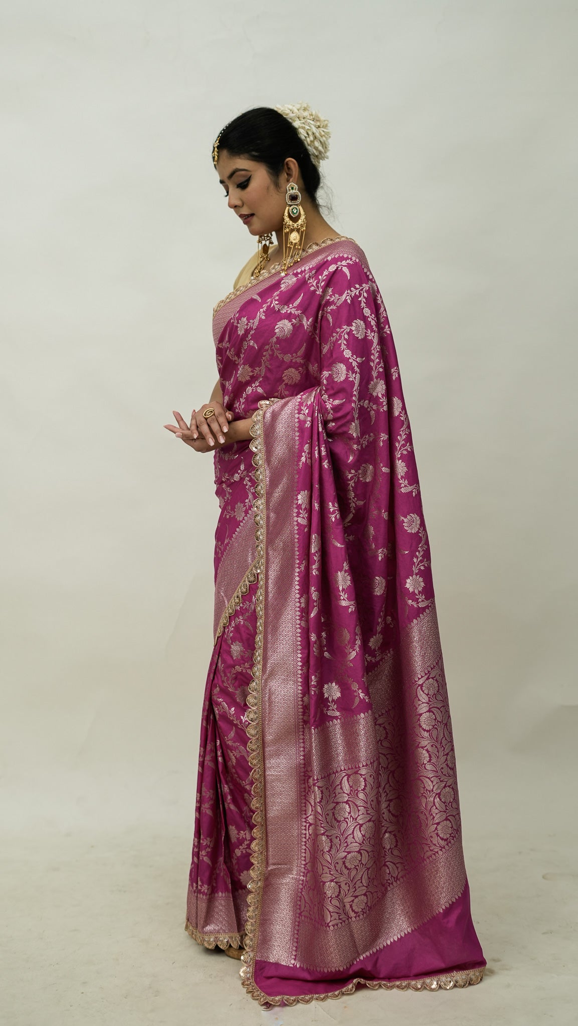 Banarasi Mashru Kataan Silk Soft Fancy Saree