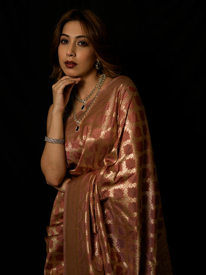 Chiniya Silk Rangkat Gharchola Saree